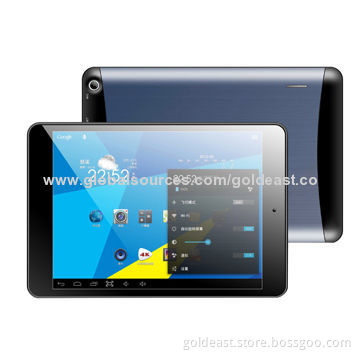 7.85-inch Quad-core Tablet PCs/MIDs in MTK8382, Capacitive Touch Screen, Built-in 2G/3G Module